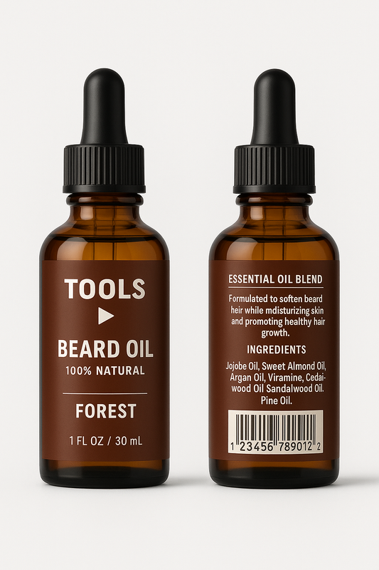 Beard Oil with 100% natural oils 30 ml Promotes beard growth